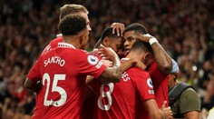 Manchester United v šlágri kola zdolal Liverpool a získal prvé body v sezóne