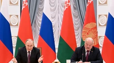 Putin a Lukašenko sa po stretnutí v Minsku vyhli zmienke o Ukrajine