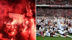 Červeno-čierne mesto, krst knihy i párty legiend. Spartak Trnava oslávil 100. narodeniny