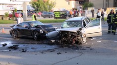 Hromadná nehoda v Košiciach: Porshe na "totálku"