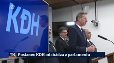 Poslanec KDH odchádza z parlamentu