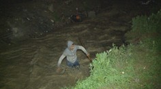 Voda strhla v Hermanovciach všetky mosty a ľudia ostali uväznení ako na ostrove