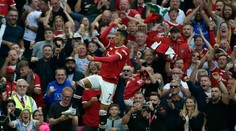Ronaldo strelil pri návrate do Manchesteru dva góly a potiahol United k víťazstvu