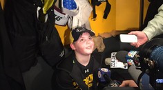 Chára mal v Bostone milú návštevu, splnil sen tomuto chlapcovi