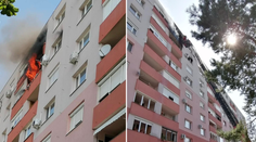 Požiar bytu na juhu Slovenska. Hasiči z bytovky evakuovali 135 ľudí a jedného hada