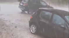 VIDEO: Búrky už trápia viaceré časti Slovenska. Na juhu sa objavila supercela