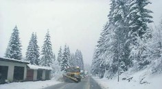 Zima sa vrátila, na Orave napadlo až 20 centimetrov snehu