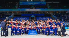 FOTO: Výbuch radosti po zisku bronzu. Pozrite sa, ako si slovenskí hokejisti užili najkrajšie chvíle v kariére