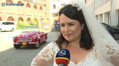Petra Polnišová v svadobných šatách: Bola z nej krásna nevesta