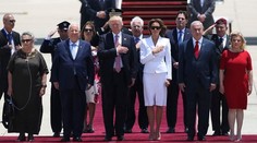 Trump pricestoval do Izraela