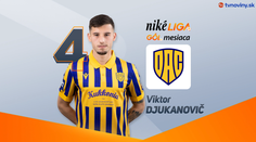 VIDEO: Jemný dotyk a nádherná rana do šibenice. Útočník Dunajskej Stredy kandidátom na Gól mesiaca