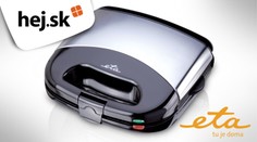 Tri prístroje v jednom! Skrýva v sebe sendvičovač, vaflovač a gril