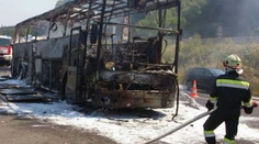 V Bratislave horel autobus