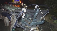 Hrozivá nehoda pri Veľkom Krtíši: Takto zničené auto prekvapilo aj hasičov