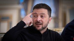Zelenskyj ostro reagoval na Ficove obavy o tranzit plynu. Vy strácate peniaze, my životy ľudí, odkázal mu