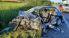 FOTO: Pri tragickej nehode zomrel mladý šofér (†18), pravdepodobne zaspal