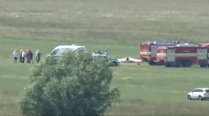 Nehoda na Záhorí: V Holíči sa zrútil vetroň, zasahoval aj záchranársky vrtuľník