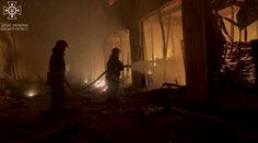 Ukrajina bola opäť terčom útokov dronov, cieľom boli aj prístavy na Dunaji