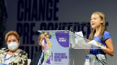 Thunbergová na klimatickej konferencii: Bla, bla, bla. Naše nádeje sa utopili v prázdnych slovách