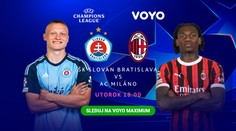 Slovan Bratislava proti ďalšiemu gigantovi aj na Voyo maximum, do Bratislavy pricestuje AC Miláno