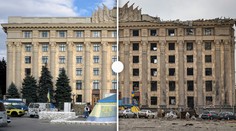 PRED a PO na interaktívnych snímkach: Takto vojna zničila ukrajinské mestá