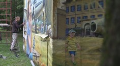 Od pouličných grafity až po legálne skrášlenie starej budovy. Martin vymaľoval trafostanicu v Novej Dubnici