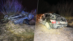 Na Spiši havarovalo auto plné tínedžerov. Šoféroval 14-ročný, dve dievčatá sú ťažko zranené