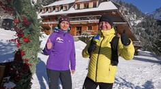 S majsterkou sveta v cyklotriale Jankou Kucovou sme otvorili skitouringovú sezónu