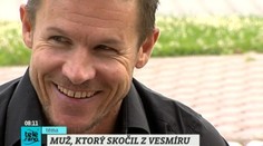 Felix Baumgartner sa pre Markízu rozrozprával o súkromí aj o pocitoch pri skoku