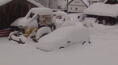 Sodoma a Gomora na Spiši. Napadlo tam pol metra snehu