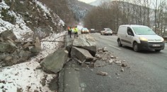 Pod Strečnom padol obrovský balvan. Následky mohli byť fatálne