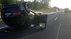 Na R1 havarovalo auto v protismere. Dvaja mŕtvi