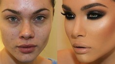 Dôkaz, že mejkap urobí dokonalú krásavicu z každej ženy