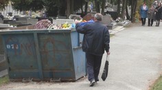 Polovica odpadu na cintorínoch sa dá recyklovať. Vo Zvolene ukazovali, ako mať zelené Dušičky