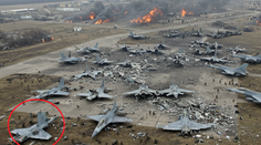 Ruská propaganda zlyhala. Falošná snímka zničených ukrajinských stíhačiek F-16 obsahovala detskú chybu