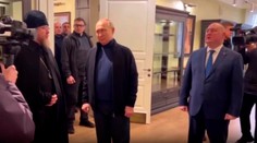 Putin pricestoval na Krym na výročie anexie