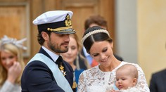 Jeden z najkrajších nástupníkov na kráľovský trón pokrstil rozkošného synčeka
