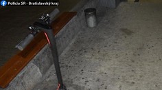 V Bratislave sa zrazili dvaja kolobežkári. Žena sa ťažko zranila, muž ani nezastavil