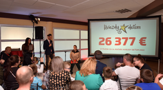 Trenčianske Hviezdy deťom priniesli viac ako 26-tisíc eur. Sumu rozdelili medzi 22 subjektov