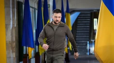 Putin rečnil, Rusi útočili. Zelenskyj nemárnil čas sledovaním prejavu svojho ruského kolegu