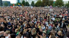 Na koncert proti pravicovému extrémizmu v Chemnitzi prišlo najmenej 65-tisíc ľudí