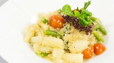 Teplý šalát z čierneho koreňa