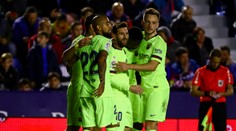 VIDEO: Barcelona predviedla v Levante hotový uragán, Messiho skvelý večer
