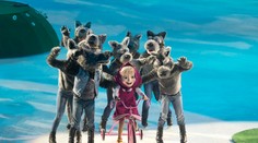 FOTOGALÉRIA: Máša a medveď ovládli štadión O. Nepelu