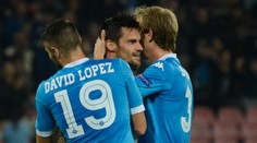 Hamšíkov Neapol deklasoval FC Midtjylland, Schalke remizovalo so Spartou