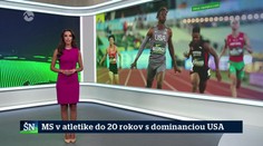 MS v atletike do 20 rokov s dominanciou USA