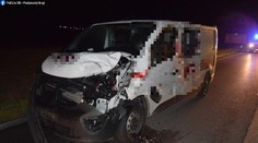 Dodávke pri Kežmarku vbehol do cesty jeleň, spolujazdec bol na mieste mŕtvy