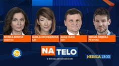 Nedeľné Na telo s lídrami eurokandidátok