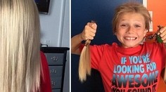 Chlapec vyzeral ako dievča, aby pomohol deťom s rakovinou