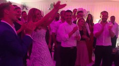 Nové fotografie zo svadby Sajfu a Veroniky: Nahliadnite do jej zákulisia